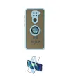 ieg™ Redmi Note 9 Kılıf Yörünge Çizgi - Siyah 3D Antistatik Seramik Nano Ekran Koruyucu