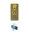 ieg™ Redmi Note 9 Kılıf Yörünge Çizgi - Siyah 3D Antistatik Seramik Nano Ekran Koruyucu
