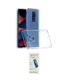 ieg™ Redmi Note 9 Kılıf Zirve Doku - Şeffaf Pasifik Cam Ekran Koruyucu