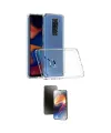 ieg™ Redmi Note 9 Kılıf Zirve Doku - Siyah 3D Antistatik Mat Seramik Nano Ekran Koruyucu