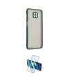 ieg™ Redmi Note 9 Pro Kılıf Ahenk Çizgi Serisi - Siyah 3D Antistatik Cam Ekran Koruyucu