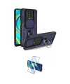 ieg™ Redmi Note 9 Pro Kılıf Ahenk Klasik - Siyah 3D Antistatik Cam Ekran Koruyucu