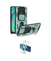 ieg™ Redmi Note 9 Pro Kılıf Ahenk Klasik - Siyah 3D Antistatik Cam Ekran Koruyucu