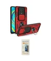 ieg™ Redmi Note 9 Pro Kılıf Ahenk Klasik - Siyah 6D Mat Seramik Hayalet Nano Ekran Koruyucu