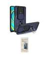 ieg™ Redmi Note 9 Pro Kılıf Ahenk Klasik - Siyah 6D Mat Seramik Hayalet Nano Ekran Koruyucu