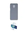 ieg™ Redmi Note 9 Pro Kılıf Ahenk Serisi - Siyah 3D Antistatik Cam Ekran Koruyucu