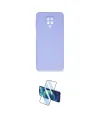 ieg™ Redmi Note 9 Pro Kılıf Ahenk Serisi - Siyah 3D Antistatik Cam Ekran Koruyucu