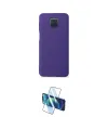ieg™ Redmi Note 9 Pro Kılıf Ahenk Serisi - Siyah 3D Antistatik Cam Ekran Koruyucu