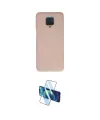 ieg™ Redmi Note 9 Pro Kılıf Ahenk Serisi - Siyah 3D Antistatik Cam Ekran Koruyucu
