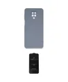 ieg™ Redmi Note 9 Pro Kılıf Ahenk Serisi - Siyah 6D Antistatik Mat Seramik Hayalet Nano Ekran Koruyucu