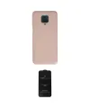 ieg™ Redmi Note 9 Pro Kılıf Ahenk Serisi - Siyah 6D Antistatik Mat Seramik Hayalet Nano Ekran Koruyucu