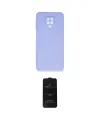 ieg™ Redmi Note 9 Pro Kılıf Ahenk Serisi - Siyah 6D Antistatik Mat Seramik Hayalet Nano Ekran Koruyucu
