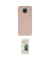 ieg™ Redmi Note 9 Pro Kılıf Ahenk Serisi - Siyah 6D Mat Seramik Hayalet Nano Ekran Koruyucu