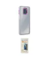 ieg™ Redmi Note 9 Pro Kılıf Eksen Doku Prime - Siyah 6D Mat Seramik Hayalet Nano Ekran Koruyucu