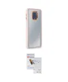 ieg™ Redmi Note 9 Pro Kılıf Eksen Doku Prime - Siyah Seramik Nano Ekran Koruyucu