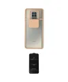 ieg™ Redmi Note 9 Pro Kılıf Vadi Çizgi - Siyah 6D Antistatik Mat Seramik Hayalet Nano Ekran Koruyucu