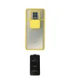 ieg™ Redmi Note 9 Pro Kılıf Vadi Çizgi - Siyah 6D Antistatik Mat Seramik Hayalet Nano Ekran Koruyucu