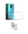 ieg™ Redmi Note 9 Pro Kılıf Zirve Doku - Siyah Seramik Nano Ekran Koruyucu