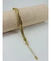 IEG - Renk  Pirinç Cm Bileklik 17+4 Cm  - Kbl0473