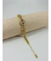 IEG - Renk  Pirinç Cm Bileklik 17+4 Cm  - Kbl0515