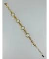IEG - Renk  Pirinç Cm Bileklik 17+4 Cm  - Kbl0555