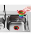 Renkli 6 Kademeli Lavabo Süzgeci