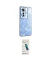 ieg™ Reno 11F Kılıf Zirve Doku - Şeffaf Pasifik Cam Ekran Koruyucu