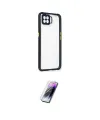 ieg™ Reno 4 Lite Kılıf Nova Asil Özel Seri - Şeffaf Pasifik Cam Ekran Koruyucu