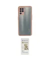 ieg™ Reno 5 Lite Kılıf Ahenk Çizgi Serisi - Siyah Mat Seramik Nano Ekran Koruyucu