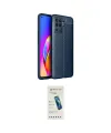 ieg™ Reno 5 Lite Kılıf Doruk Klasik Özel Seri - Şeffaf Pasifik Cam Ekran Koruyucu