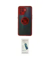 ieg™ Reno 5 Lite Kılıf Yörünge Çizgi - Şeffaf Pasifik Cam Ekran Koruyucu