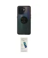 ieg™ Reno 5 Lite Kılıf Yörünge Çizgi - Şeffaf Pasifik Cam Ekran Koruyucu