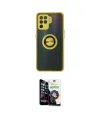 ieg™ Reno 5 Lite Kılıf Yörünge Çizgi - Şeffaf Temperli Cam Ekran Koruyucu