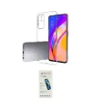 ieg™ Reno 5 Lite Kılıf Zirve Doku - Şeffaf Pasifik Cam Ekran Koruyucu