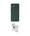 ieg™ Reno 7 Lite Kılıf Ahenk Serisi - Siyah Seramik Nano Ekran Koruyucu