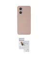 ieg™ Reno 7 Lite Kılıf Ahenk Serisi - Siyah Seramik Nano Ekran Koruyucu
