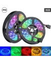 ieg™ Rgb Şerit 5 Metre 16 Renkli Kumandalı Adaptörlü Çift Taraflı Bant
