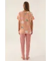 ieg™ RolyPoly 3386-S Kadın Kısa Kol Pijama Takımı