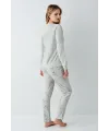 ieg™ RolyPoly 3703-S Kadın Uzun Kol Pijama Takım