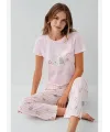 ieg™ RolyPoly RP3810-S Kadın Kısa Kol Pijama Takımı