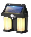 Rustik Ampul İkili Solar Duvar Aplik