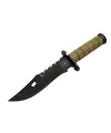 ieg™ Salgur S 4759 Türk Tipi Komando Bıçağı 28,5cm - Testere Detaylı Bıçak, İpli, Kılıflı