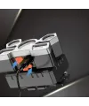 Şarjlı 5 Led 4 Modlu Cob Led Avcı Balıkçı Kamp Süper Kafa Lambası Model 212