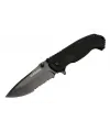 ieg™ Schrade 5-1 Siyah Kamp Çakı 20cm- Yarı Otomatik, Testere Detaylı, Kemerlikli