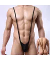 Fantezi Lastikli Siyah Erkek String – Tanga IEG4616