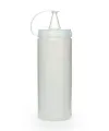 Şeffaf Kapaklı Sızdırmaz Yağlık Sosluk Şişesi Plastik Yağdanlık 400 ml AP-9028