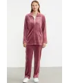 ieg™ Sementa 76387 Fermuarlı Kadife Tunik Eşofman Takım