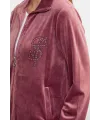ieg™ Sementa 76387 Fermuarlı Kadife Tunik Eşofman Takım