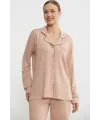 ieg™ Sementa 76444 Düz Renk Gömlek Model Pijama Takım