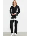 ieg™ Sementa 76448 Keten Görünümlü Kapüşonlu Tunik Takım